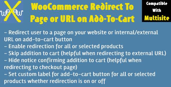 WooCommerce Redirect To Page or URL on Add To Cart - Direct Checkout or Skip Cart