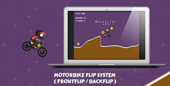 Rotate The Bike System for Construct 2 + HTML5 Game