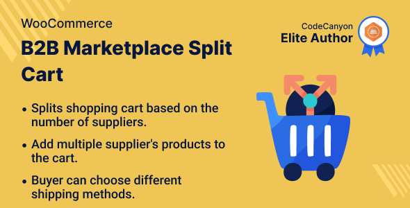 B2B Marketplace Split Cart for WooCommerce