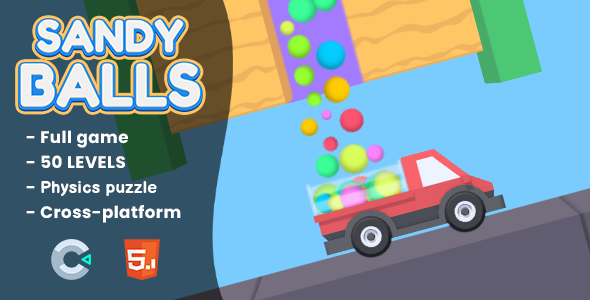 Sandy Balls - HTML5 Game | Construct 3