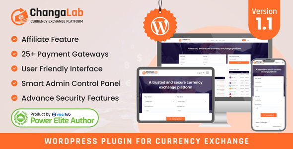 ChangaLab - Currency Exchange WordPress Plugin