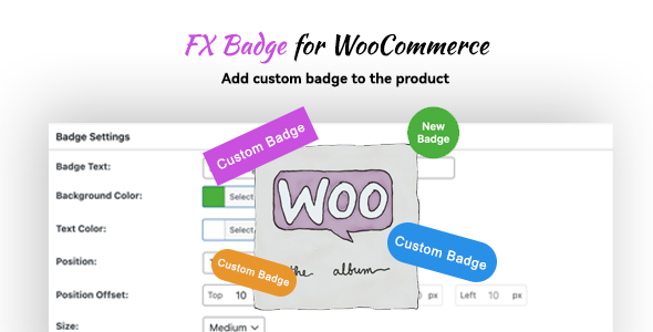 FX Badge - Custom Badges Management for WooCommerce