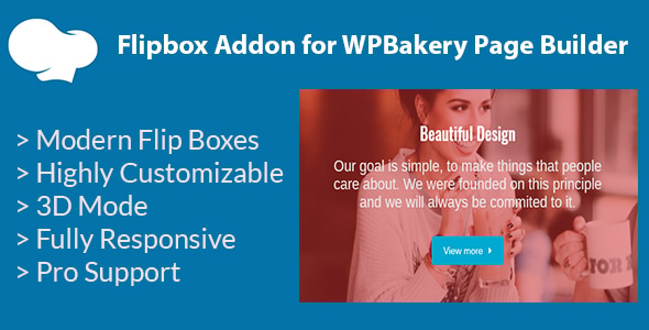 Flipbox Addon for WPBakery Page Builder (formerly Visual Composer)