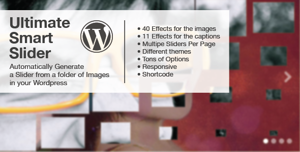 Ultimate Smart Slider - Wordpress