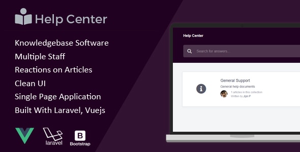 HelpCenter - Knowledgebase Software