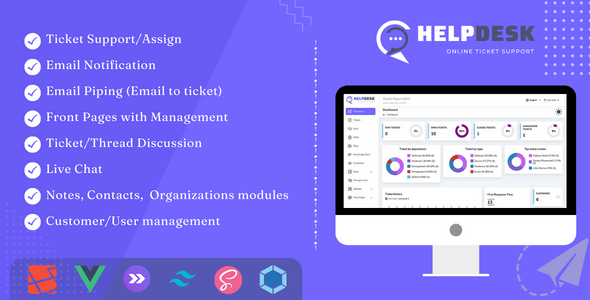 HelpDesk Pro: Comprehensive Online Ticketing and Support Management System