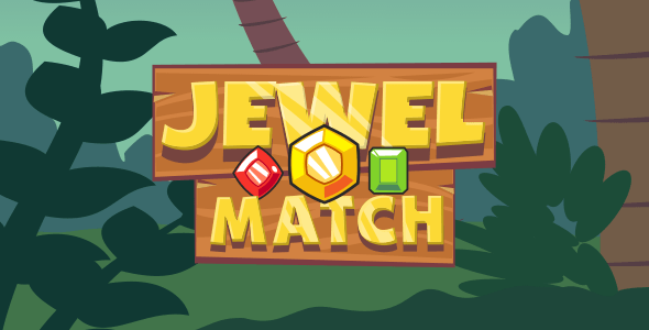 Jewel Match - HTML5 Puzzle Game