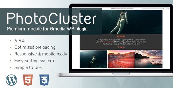 PhotoCluster 1.8 | Gallery Module for Gmedia plugin