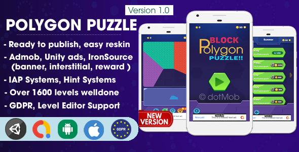 Polygon Puzzle - Unity Template Project