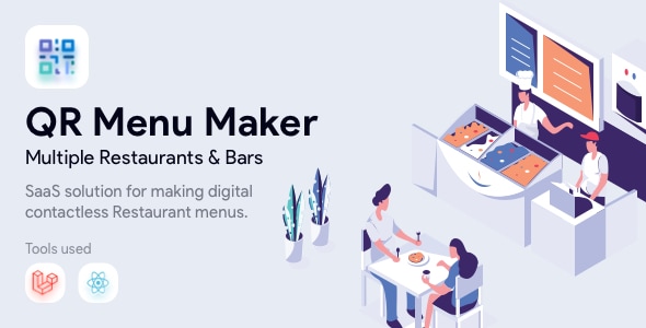 QR Menu Maker - SaaS - Contactless qr restaurant menus