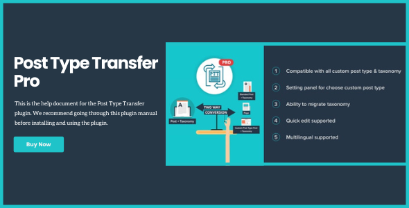 Post Type Transfer Pro