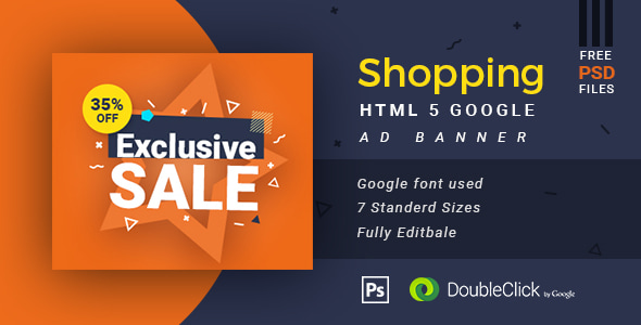 Online Shopping - HTML5 Animated Banner 13