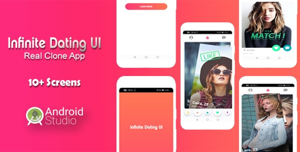 Infinite Dating UI - Clone App