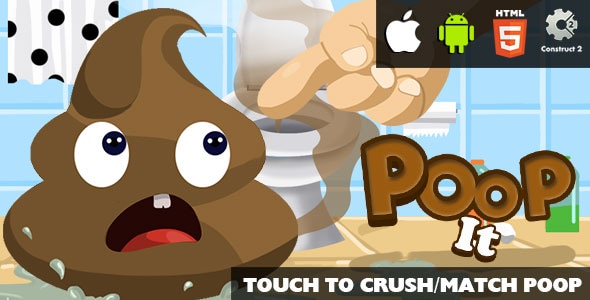 Poop It - HTML5 Game (CAPX)