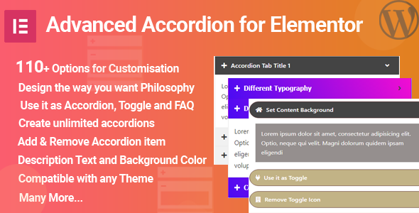 WPElite Advanced Accordion for Elementor