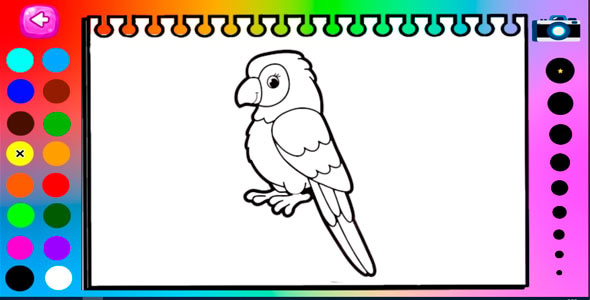 Coloring Book for Kids - HTML5 and Mobile .capx