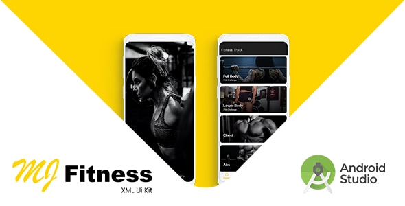 MJ Fitness | Android UI Kit