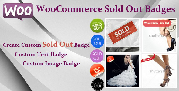 WooCommerce Sold Out Badge