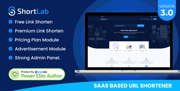 ShortLab - SAAS Based URL Shortener