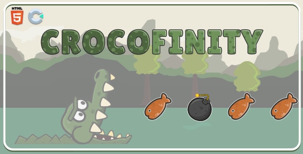 Crocofinity - HTML5 Casual game