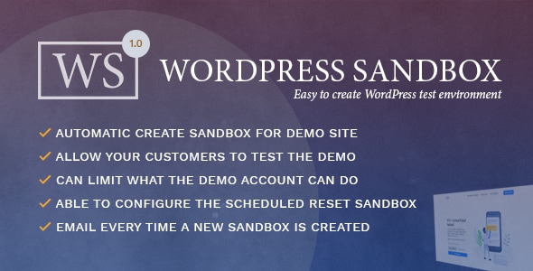 WordPress Sandbox - Easy To Create a Test Environment