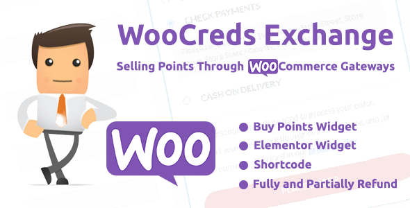 WooCreds Exchange - Selling Points Through WooCommerce Gateways