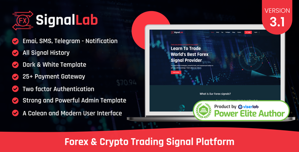 SignalLab - Forex And Crypto Trading Signal Platform