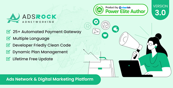 AdsRock - Ads Network & Digital Marketing Platform