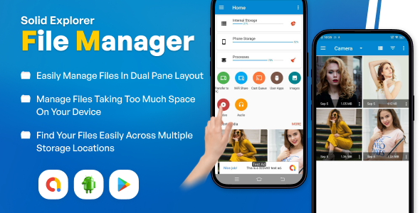 Solid Explorer File Manager | Turbo File Manager | OTG File Manager | Android app | Admob Ads