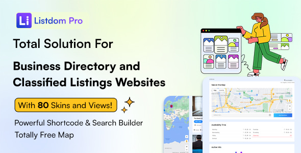 Listdom Pro – Business Directory and Classified Ads Listings WordPress Plugin