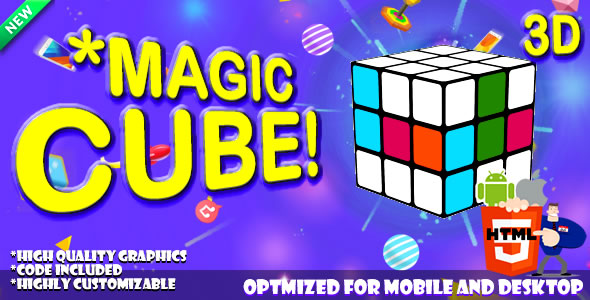 *MAGIC CUBE! - HTML5 Game.