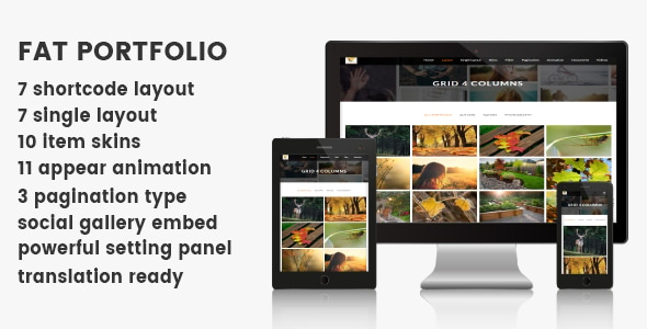 FAT Portfolio - Advance portfolio for Wordpress