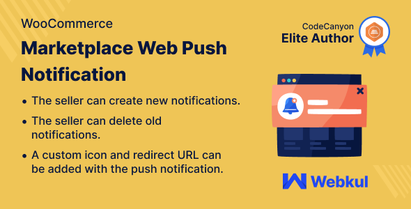 WordPress WooCommerce Marketplace Web Push Notification Plugin