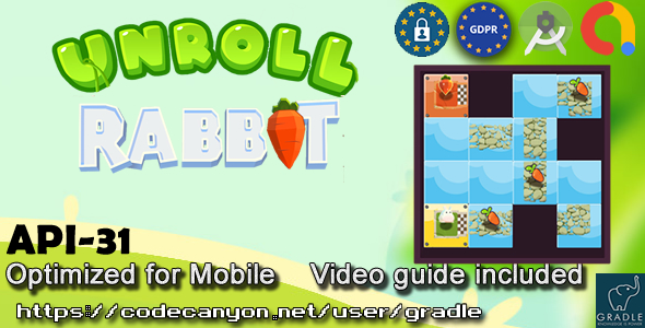 Unroll Rabbit (Admob + GDPR + Android Studio)