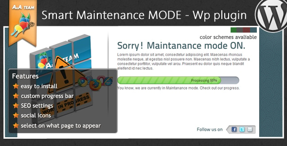 Maintenance Mode - Wordpress Plugin