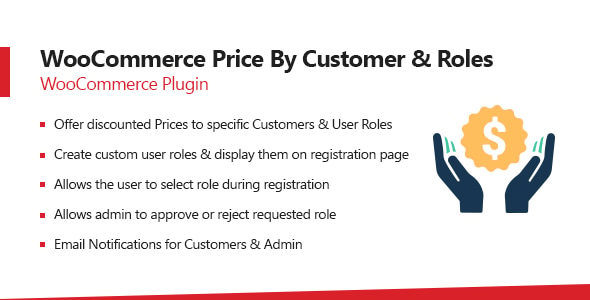 Woocommerce Price by Customer and User Roles