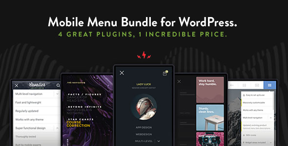 WordPress Mobile Menu Bundle