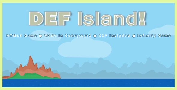 DEF island! - HTML5 Action Game