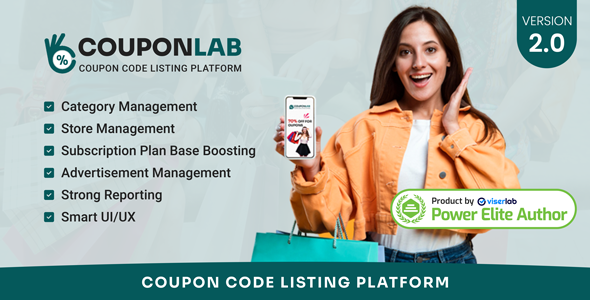 CouponLab - Coupon Code Listing Platform