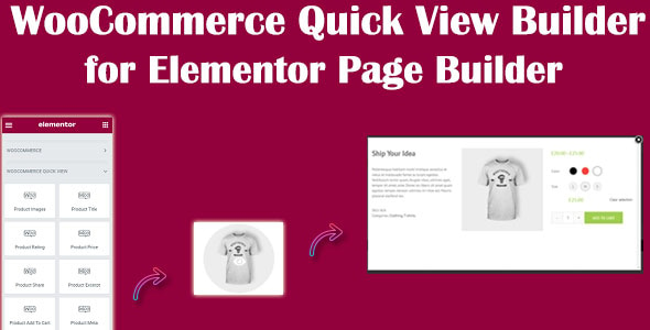 WooCommerce Quick View Builder for Elementor Page Builder