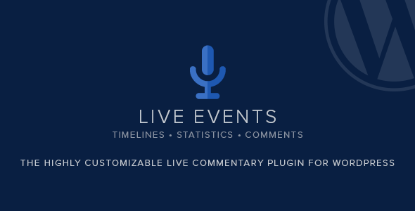 Live Events - Live Blogging Plugin for WordPress