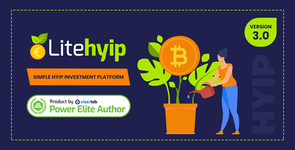 LiteHYIP - Simple HYIP Investment Platform