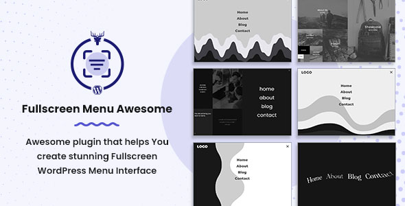 Fullscreen WordPress Menu - FullScreen Menu Awesome