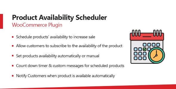 WooCommerce Product Availability Scheduler Plugin