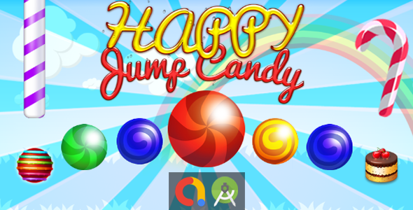 Sweet Candy Jump (Android Studio + Admob + GDPR Support + API 27 + Eclipse)