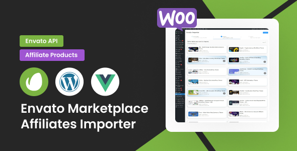 WooCommerce Envato Affiliates Importer