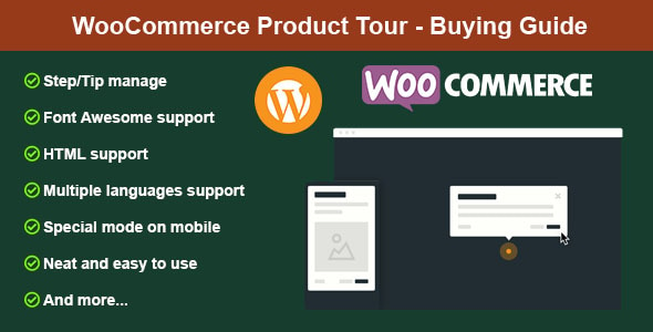 WooCommerce Product Tour - Buying Guide