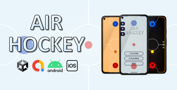 Air Hockey Game (Unity + Admob + Leaderboard)