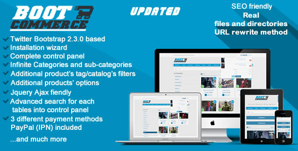 BootCommerce - ECommerce Twitter Bootstrap Based