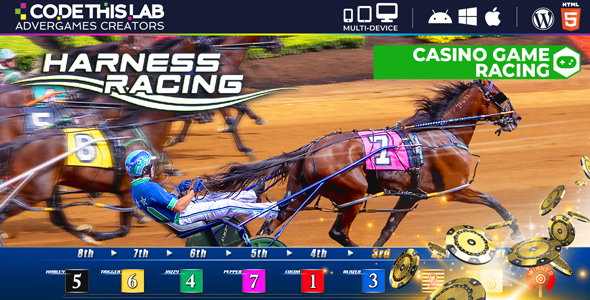 Harness Racing - HTML5 Casino Game